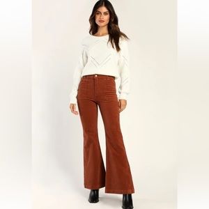 Rollas east coast flare cord pants size 26